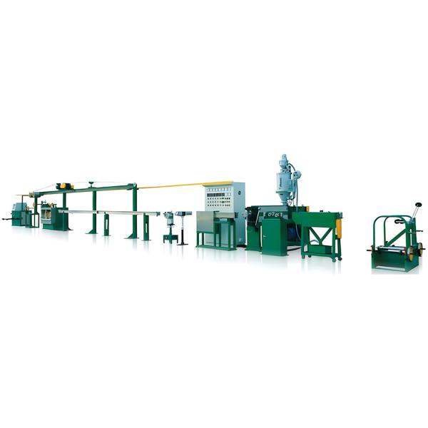 Pvc Pe Coated Electrical Wire Extruding Making Machine Cable Extruding Production Line