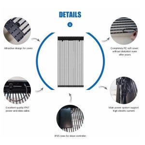 Waterproof Outdoor LED Mesh Compact Panel Excellent Visual Effect