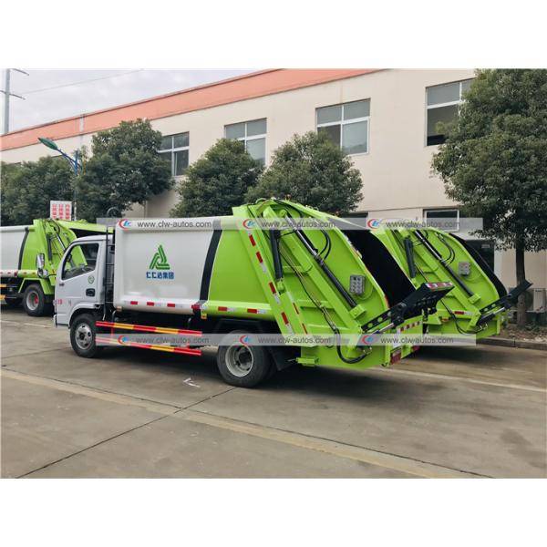 6cbm Compactor Garbage Truck Rear Load Compression Waste Treatment Truck
