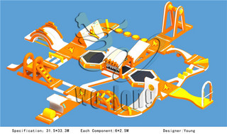 hot sale custom inflatable water park prices