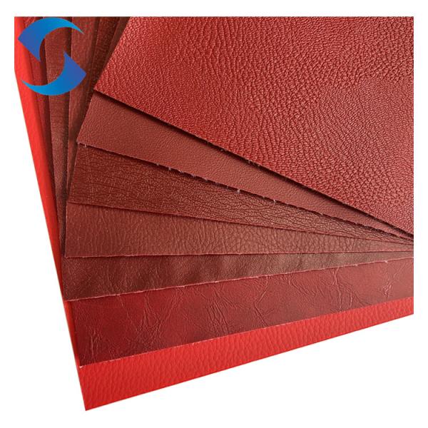 China Shoes Bags Belt Decoration PVC Leather Fabric Embossed fabric PVC Synthetic Leather Upholstery Leather Cloth Fabrics wholesale