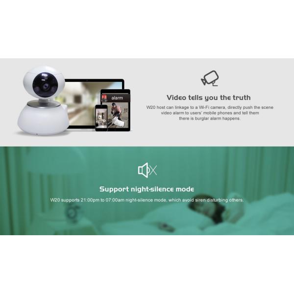 home smart monitor W20 wireless system wifi camera with relay output