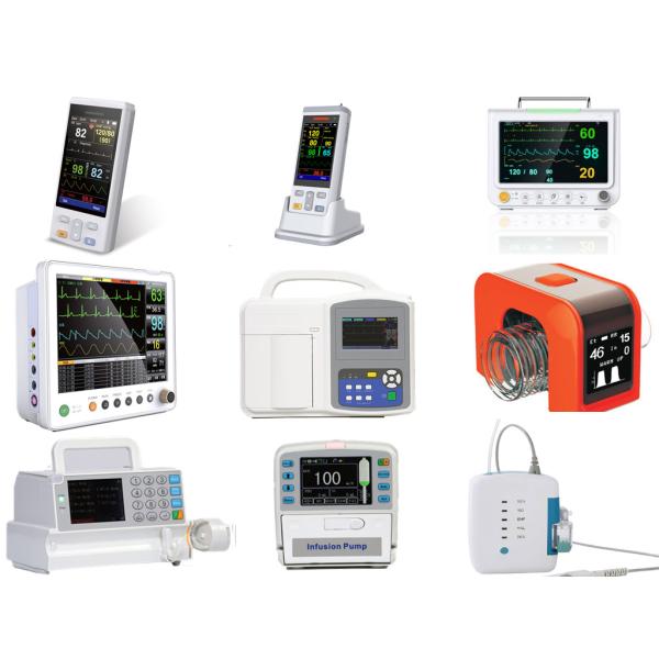 4 Inch TFT ECG Handheld Portable Patient Monitors 3/5 Leads PC200