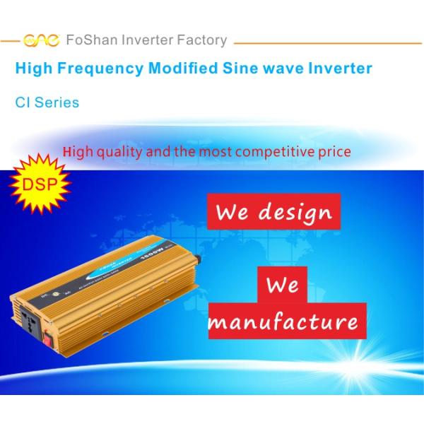 CI-1500 New design modified sine wave power inverter for solar system use power inverter
