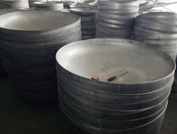 Industrial Torispherical Dished Head Welded 1000mm Diameter ISO