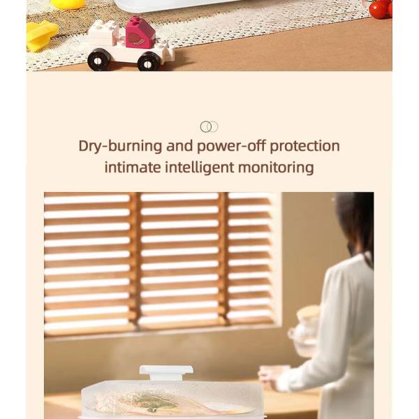 Factory Directly Smart Egg Boiler Food Steamer Multi-functional Home Use Egg Cooker Steamer Pot