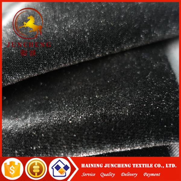 240gsm Polyester knitted Velvet Fabric for 2018 Fashion Wear