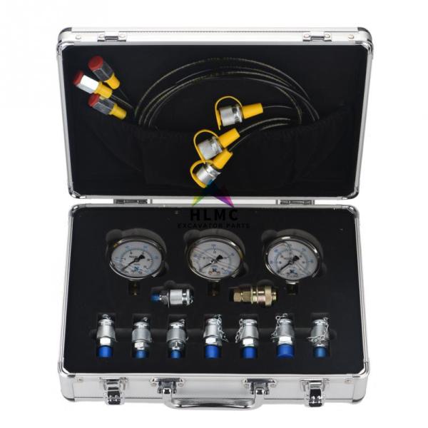 25Mpa 40Mpa 60Mpa Excavator Diagnostic Tool Hydraulic Pressure Gauge Test Kit