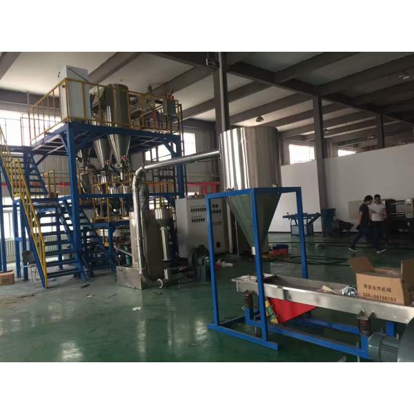 PP+SBS/SEBS Plastic & Rubber Processing Machinery Underwater Twin Screw Extruder in the Water Plastic Extruder