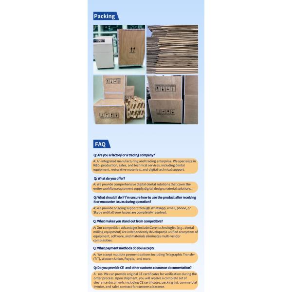 CAD CAM Dental Zirconia Milling Machine Wet Metal Dental Laboratory Machines ZrN Coating