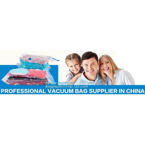 vacuum quilt packing bags, flat vacuum seal space saver bags, compression caky vacuum travel bag, bagplastics, bagease