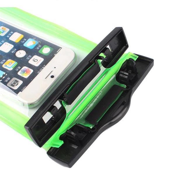 Pink Waterproof Phone Bag PVC Waterproof Phone Pouch Floating Dry Phone Bag