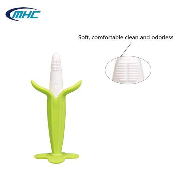 Corn Shape Unisex Silicone Baby Teether Teething Infant Toothbrush Teether