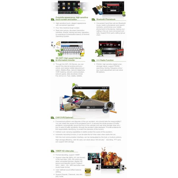 Ouchuangbo Android 4.0 S150 Platform Car DVD 3G Wifi Multimedia Kit Radio Player for Audi A3 2003-2011 OCB-049C