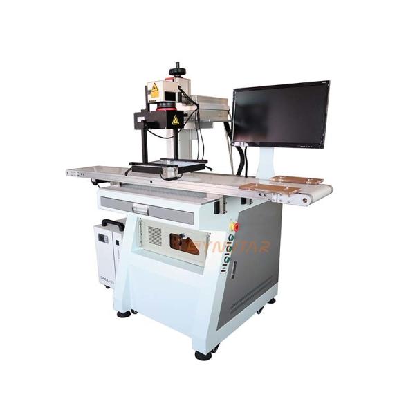China 220V 20W Automatic Laser Marking Machine Fiber / UV / CO2 Laser wholesale