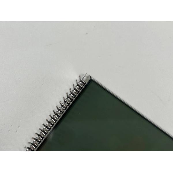 Transparent HTN LCD Panel Monochrome Segment LCD Display Panel For Thermostat