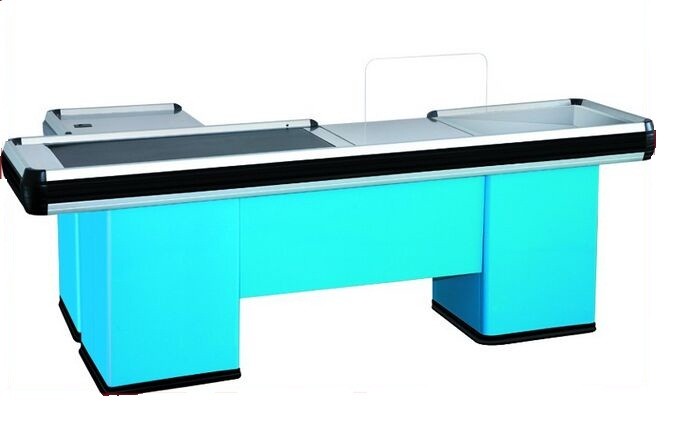 China Convenience Store / Grocery Store Checkout Counter , Automatic Checkout Cashier Counter Table wholesale