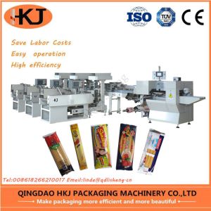 China Long Pasta spaghetti Packing Machine with Three Weighers (2019 new) wholesale