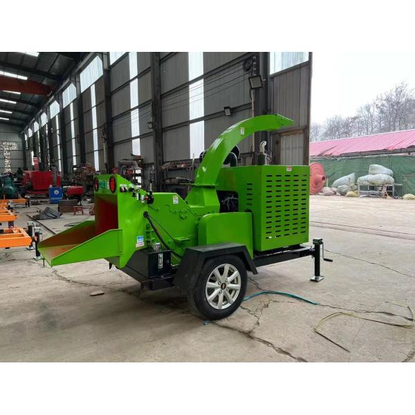 Industrial Tree Branch Wood Chipper Equipment Shredder Machinery For Papermaking