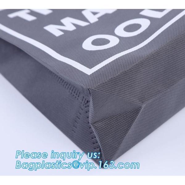 Customized Printed eco qualified Promotional Non Woven Bag, Wholesale Cheap Price Custom Printed Fabric Reusable Shoppin