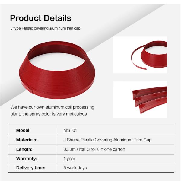 Waterproof LED Letter Sign Red Color 35m 45m Length Backlit Plastic Trim Cap