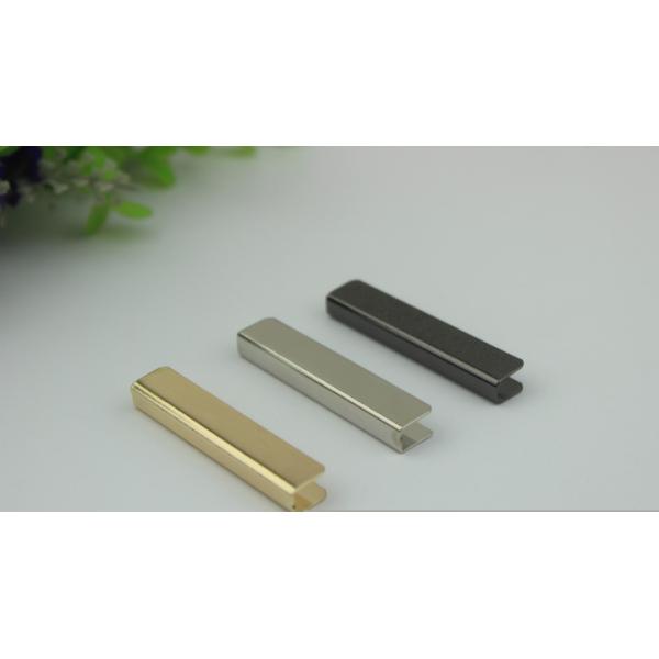 Various color zinc alloy 50 mm length handbag hardware metal corners protector for leather