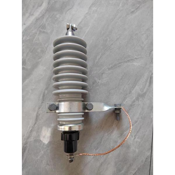 15kV Zinc Oxide Surge Arrester , Polymer Lightning Arrester For Protection