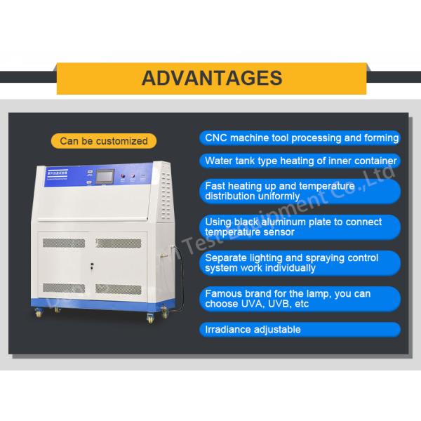 LIYI Uv Resistant Accelerated Weathering Rubber Heat Aging Test Chamber
