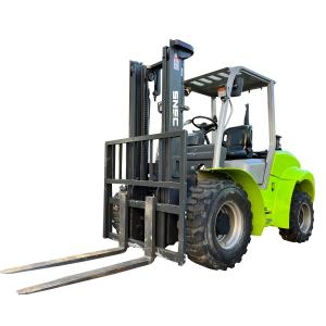 China China Off Road 2WD 4WD All Terrain Forklift With Japanese Engine wholesale