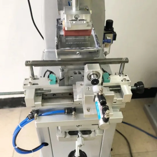 Mitsubishi PLC LED Bulb Pad Printing Machine 1200pcs/Hr Logo Printing Equipment