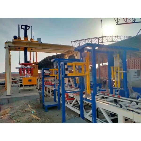 ISO Automatic Brick Making Machine 40kw Packing Brick Production Line