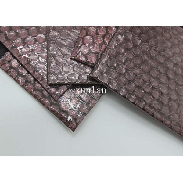 Matte PE Film Composite Black Padded Envelopes With Air Bubbles Inside