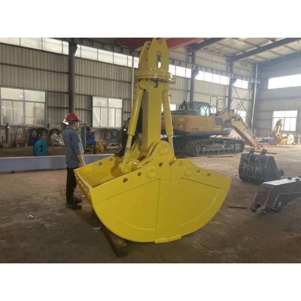 Hydraulic Clamshell Bucket And Rotary Shell Grab For Excavator