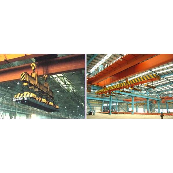 Double Beam Bridge Crane Lift Electromagnet