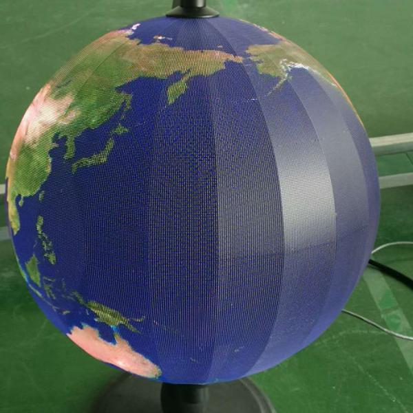 Flexible LED Ball Screen Indoor P1.9 RGB Full Color SMD Globe 0.5m Diameter High Definition