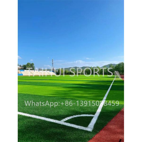 Weather Resistance Synthetic Grass Underlay Recycled Rubber Granules For Soccer Football Field