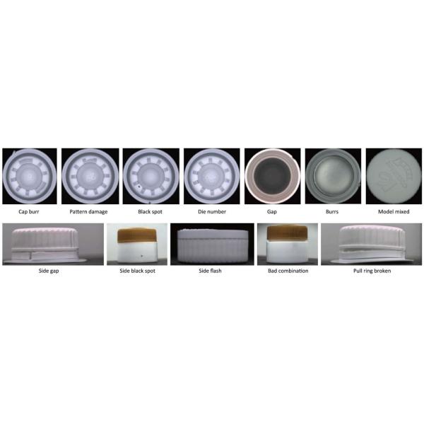 AI Algorithm Based CR CT Pharma Cap Closure Vision Inspection Machine