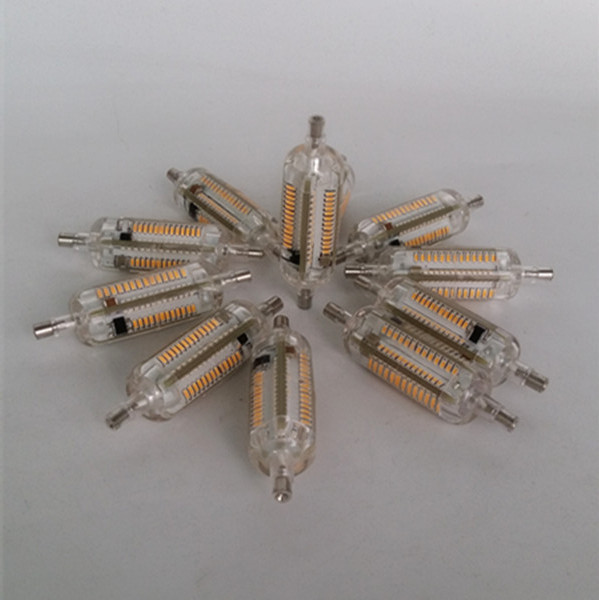 10Watt 118mm R7S LED corn light 360 degree R7S lamp SMD3014 LED horizontal plug lamp high lumen 100lm/W AC200-240V