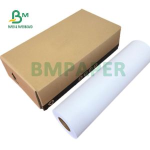 China Wide Format 80gsm 20LB Cad Plotter Paper Roll 18'' 24'' 36'' X 500ft For Engineering Architectural Drawing wholesale