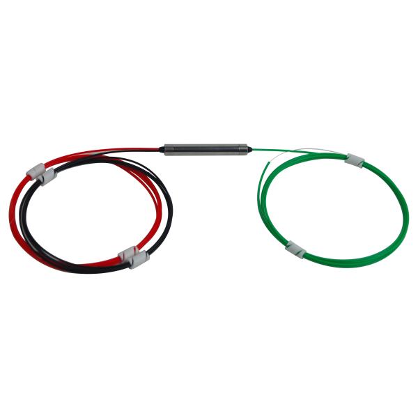 In Line Fiber Optic Isolator EDFA Wide Band High Isolation 3 Ports 1 x 2 Polarization Insensitive