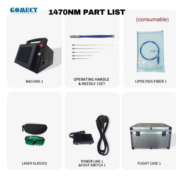 Wholesale 1470nm Lipolysis Lipo Laser Device Endolaser Liposuction Machine
