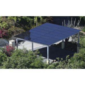 Wind Load 60M/s Resistant Solar Panel Carport Solar Mounting System with