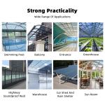 6mm Bronze Polycarbonate Solid Sheet Philippines