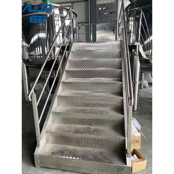5000L Cosmetic Homogenizer Mixer Stainless Steel Liquid Shower Body Gel Detergent Mixing Machine