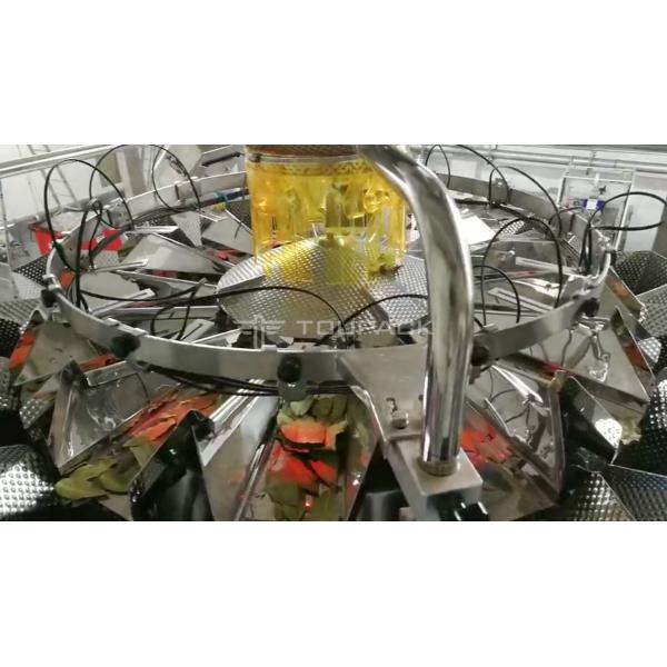 Bay Leaf Food Doy Pouch Multihead Weigher Premade Bag Doypack Multi Function Packing Machine