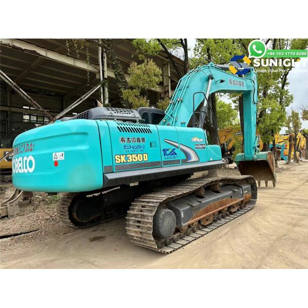 35 Tons High Quality Used Kobelco SK350 Excavator Original Engine Large Excavator Secondhand Komatsu SK350 Excavator
