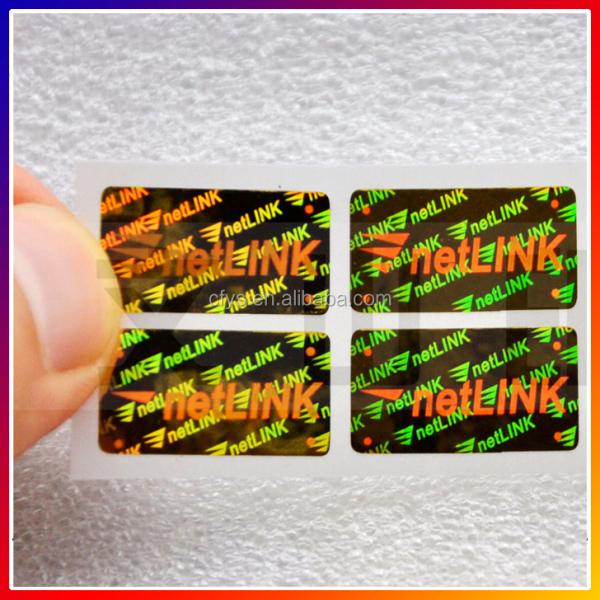 Anti Counterfeit Adhesive Sticker Label Anti Radar For Product Labeling And Protection