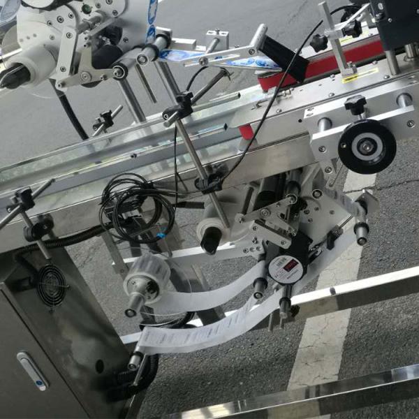 2024 Automatic Flat Label Applicator Machine For Top Bottom Labeling On Boxes And Bags