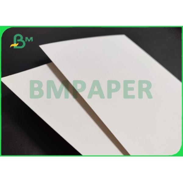 Uncoated White Bleached Board For Coasters 45 x 70cm Fast Water Absorption