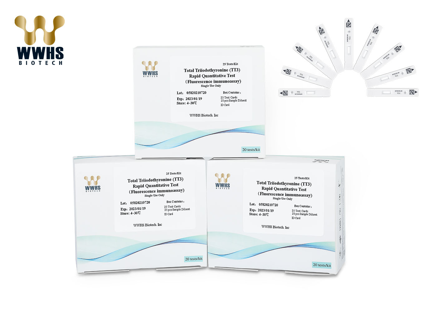 China Clinical Laboratory T3 Total Triiodothyronine Blood Test Kit wholesale